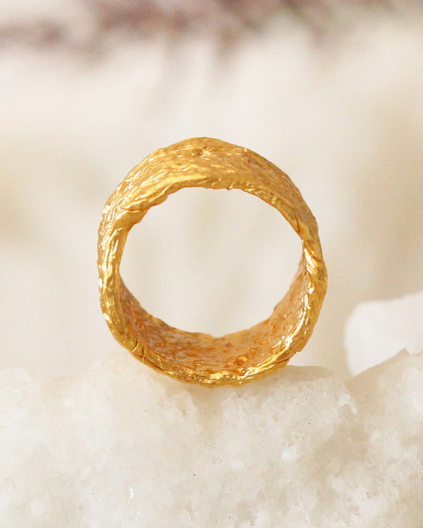 Anillo Textura Orgánica