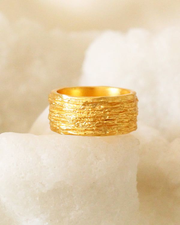 Anillo Textura Viva