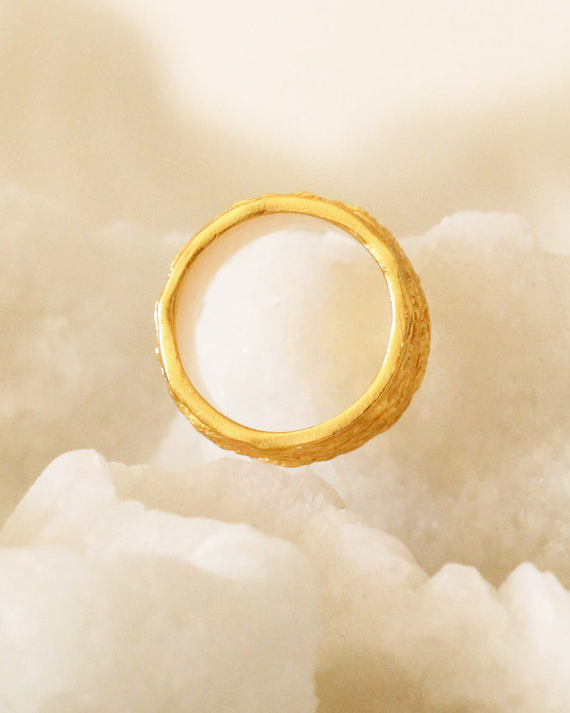 Anillo Textura Viva