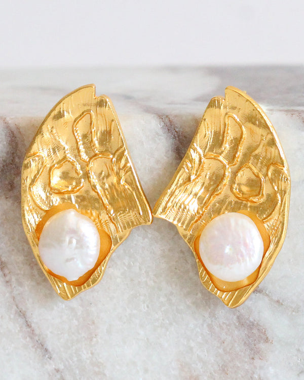 Aretes Organicos Perla