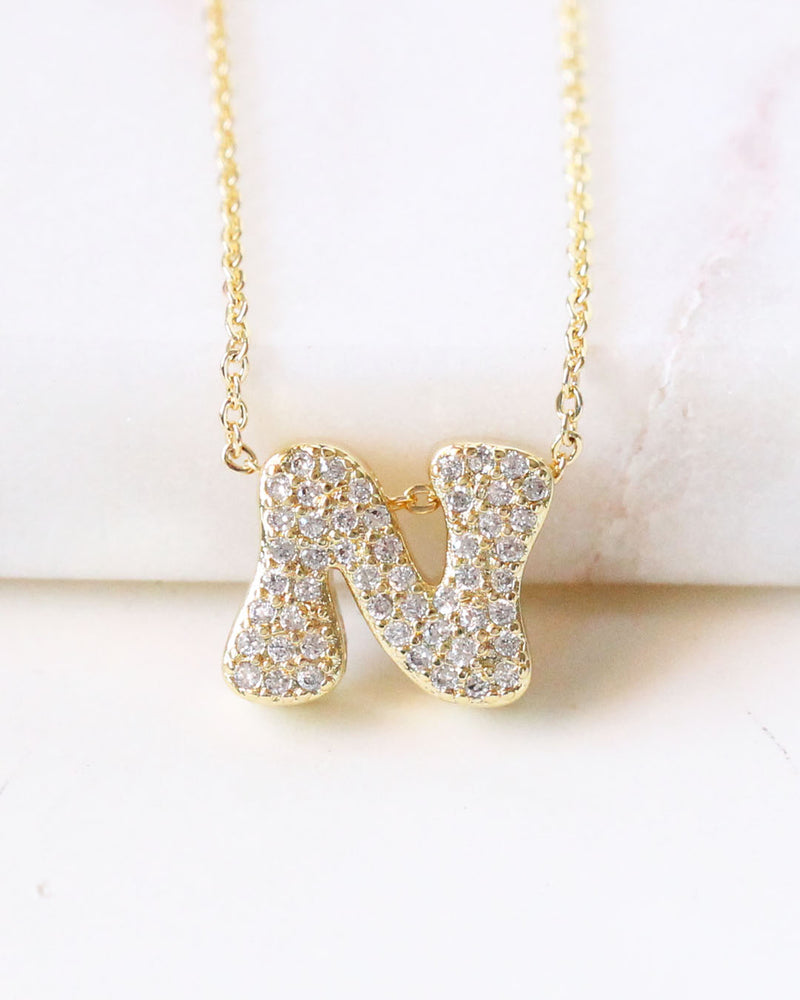 Collar inicial circonias N