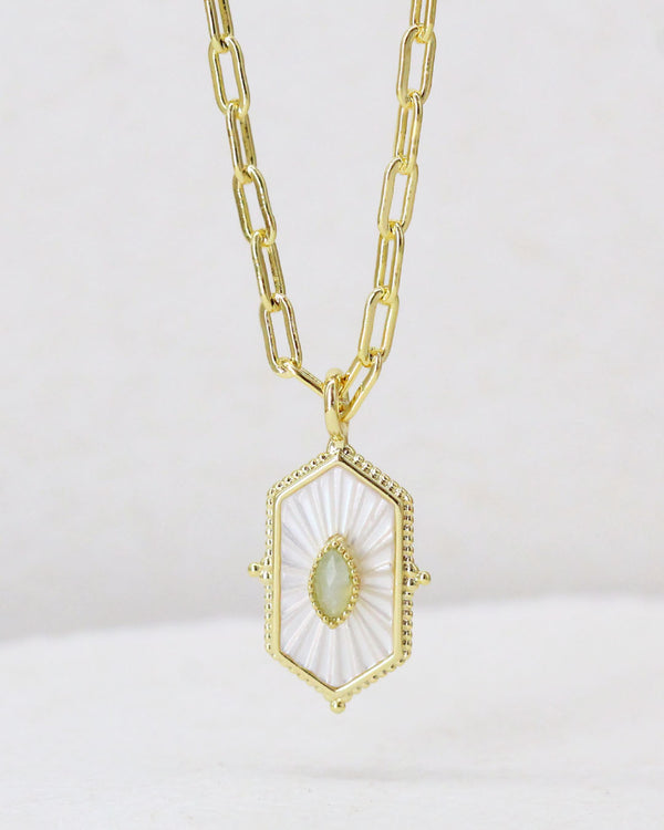 Collar Madre Perla Piedrita