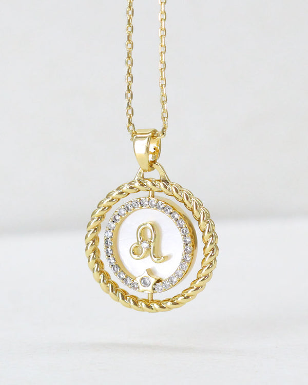 Collar Zigno Leo Madre Perla