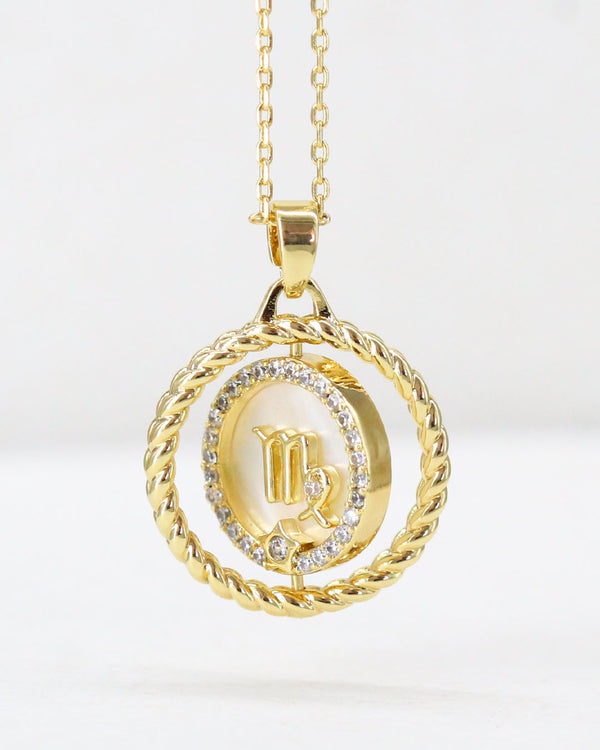 Collar Zigno Virgo Madre Perla