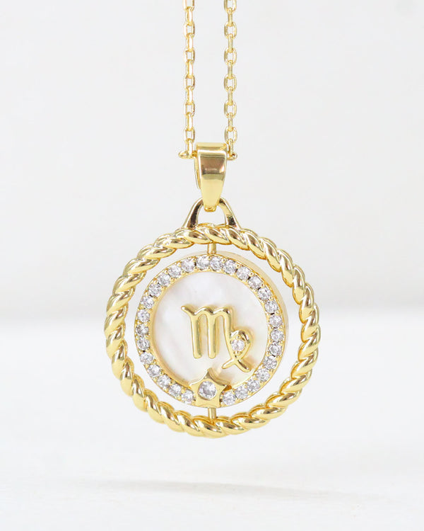 Collar Zigno Virgo Madre Perla