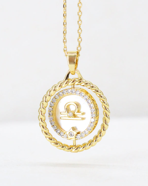Collar Zigno Libra Madre Perla