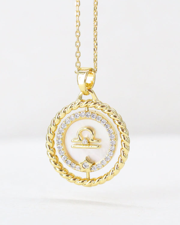 Collar Zigno Libra Madre Perla