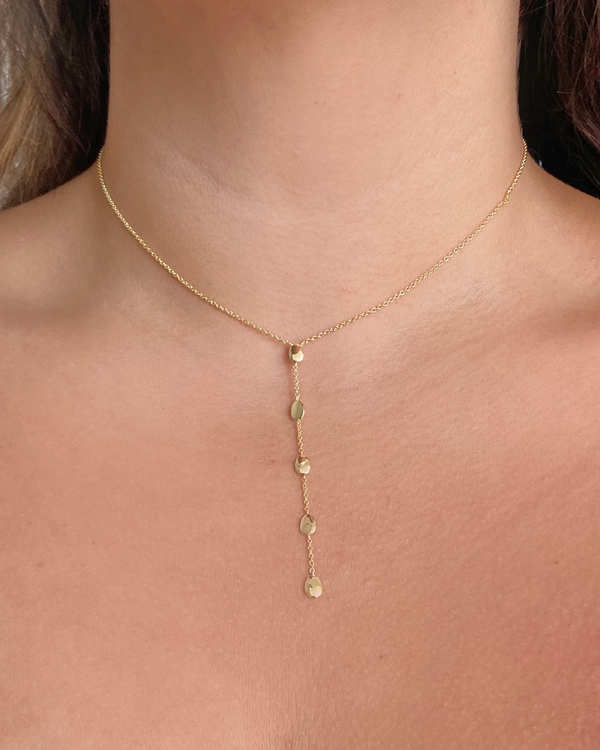 Collar Corbatín Bolitas