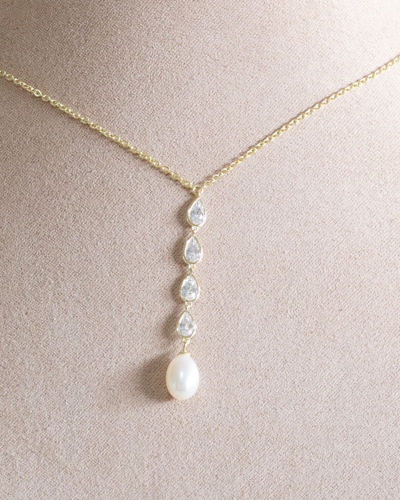 Collar Cascada Perla