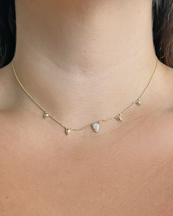 Collar Bean Zirconia