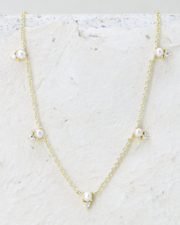Collar Corto Multiperla