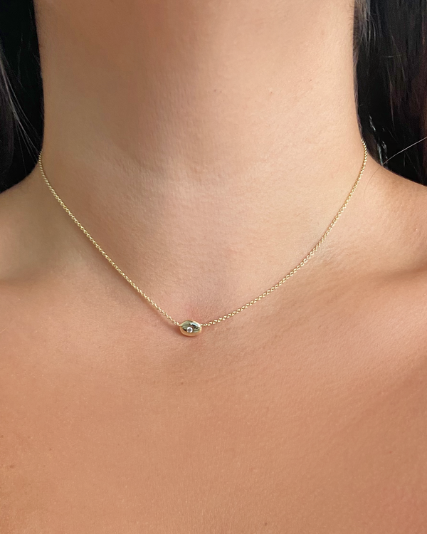 Collar Bean Zirconia