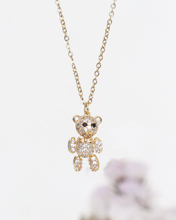 Collar Oso Zirconias
