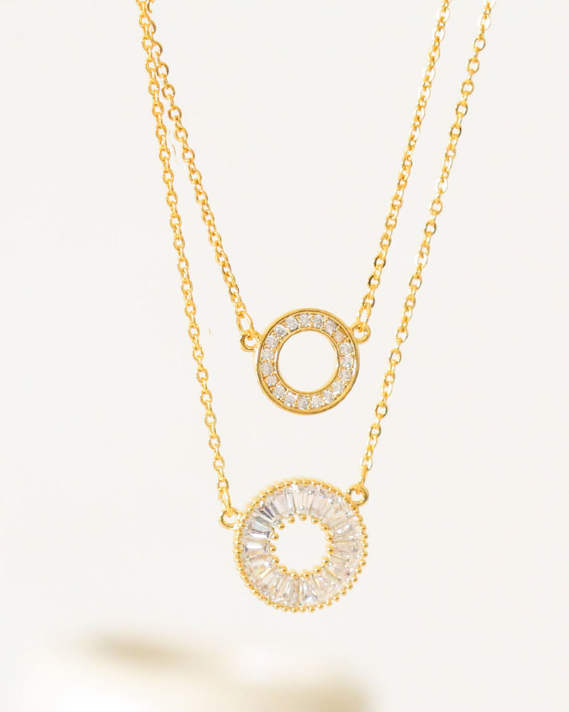 Collar Dopble Circulo