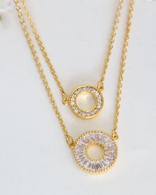 Collar Doble Circulo