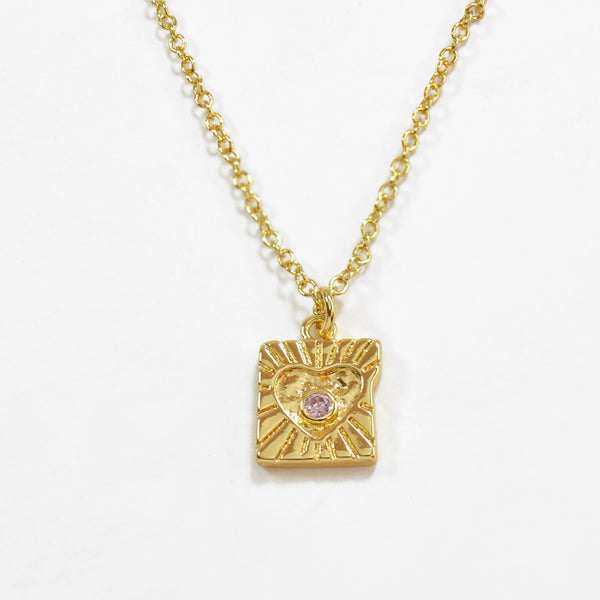 Collar Carta Corazón