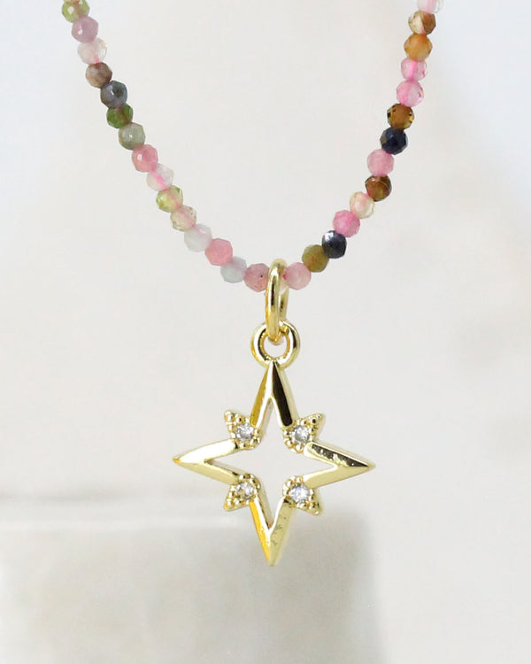 Collar Turmalina estrella