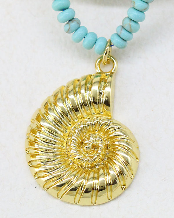 Collar Howlita Fosil