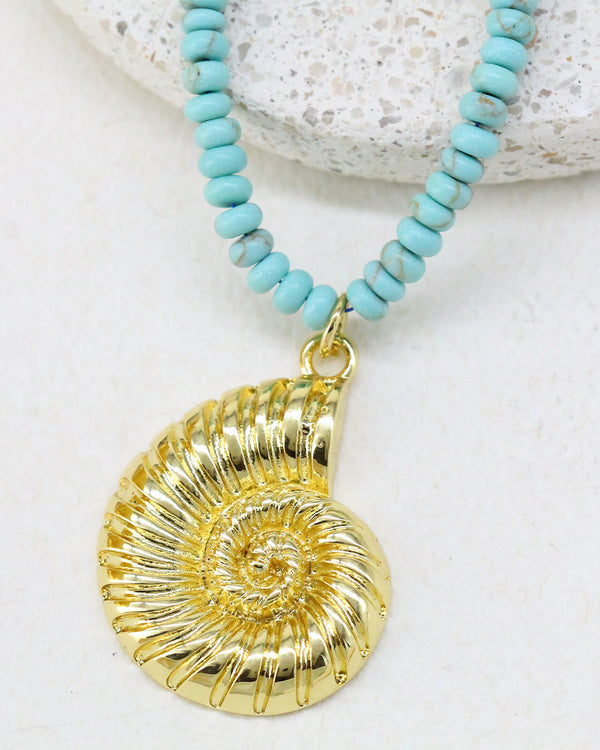 Collar Howlita Fosil