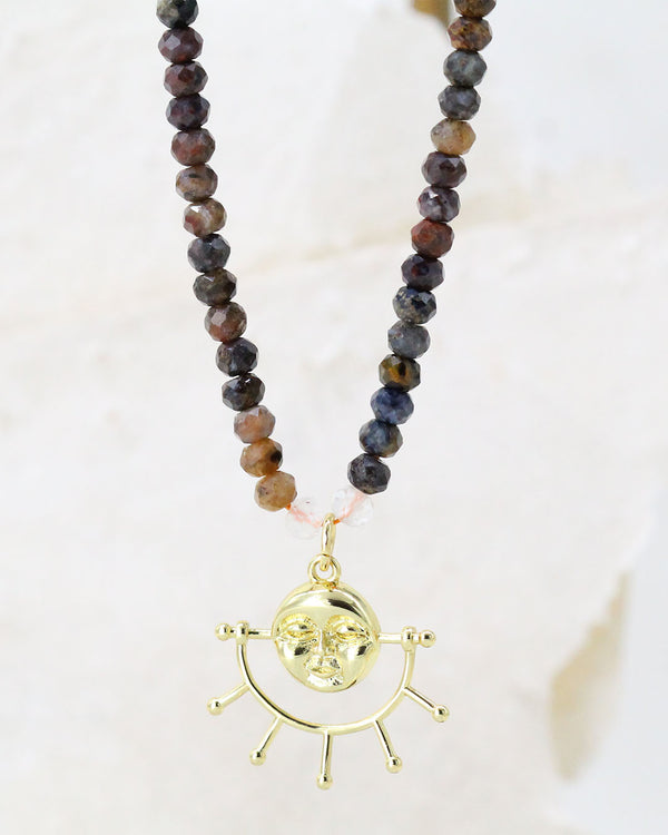 Collar Piedras Degradado sol
