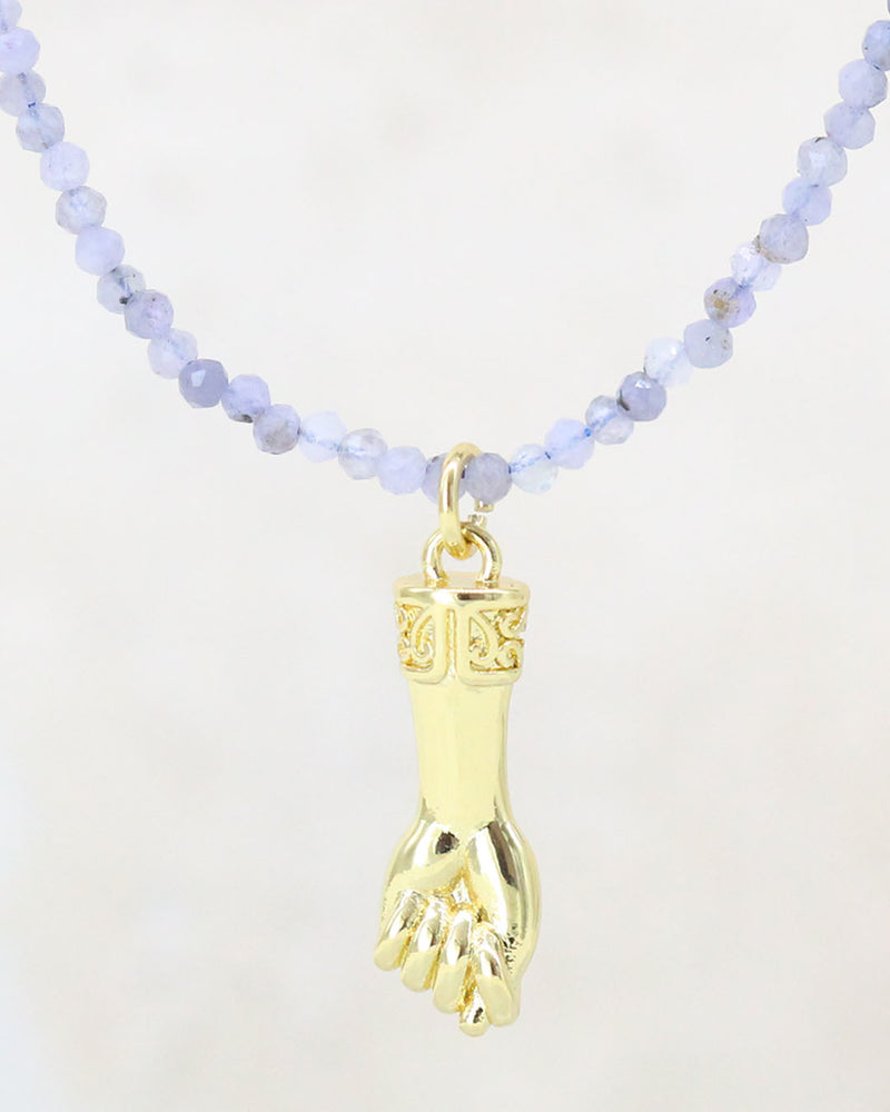 Collar Mano Labradorita