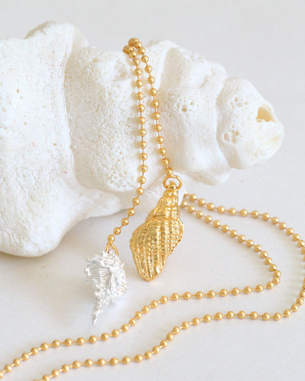 Collar Corbatin Caracol Bicolor