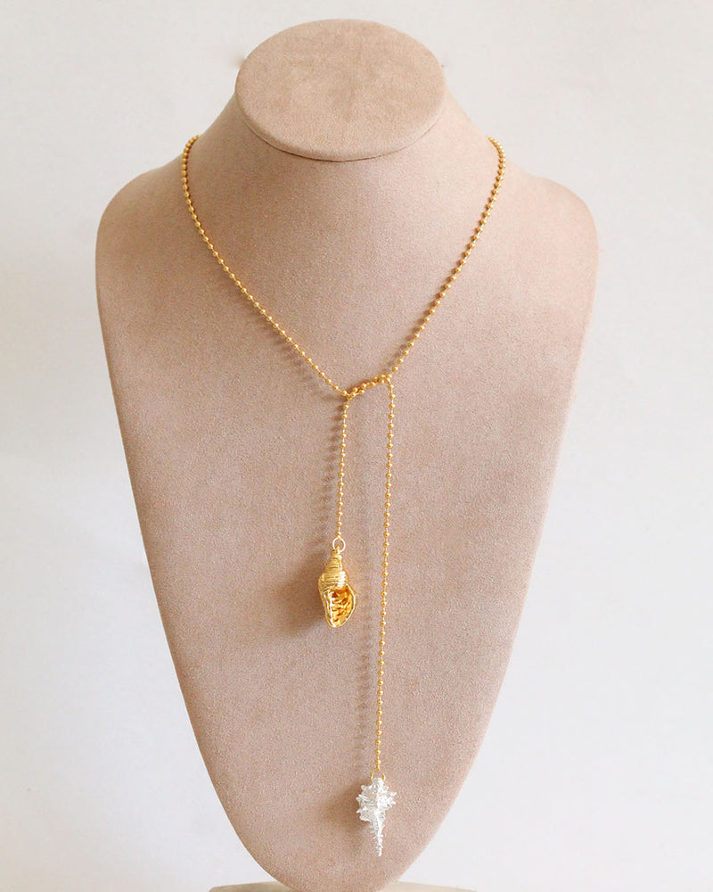 Collar Corbatin Caracol Bicolor