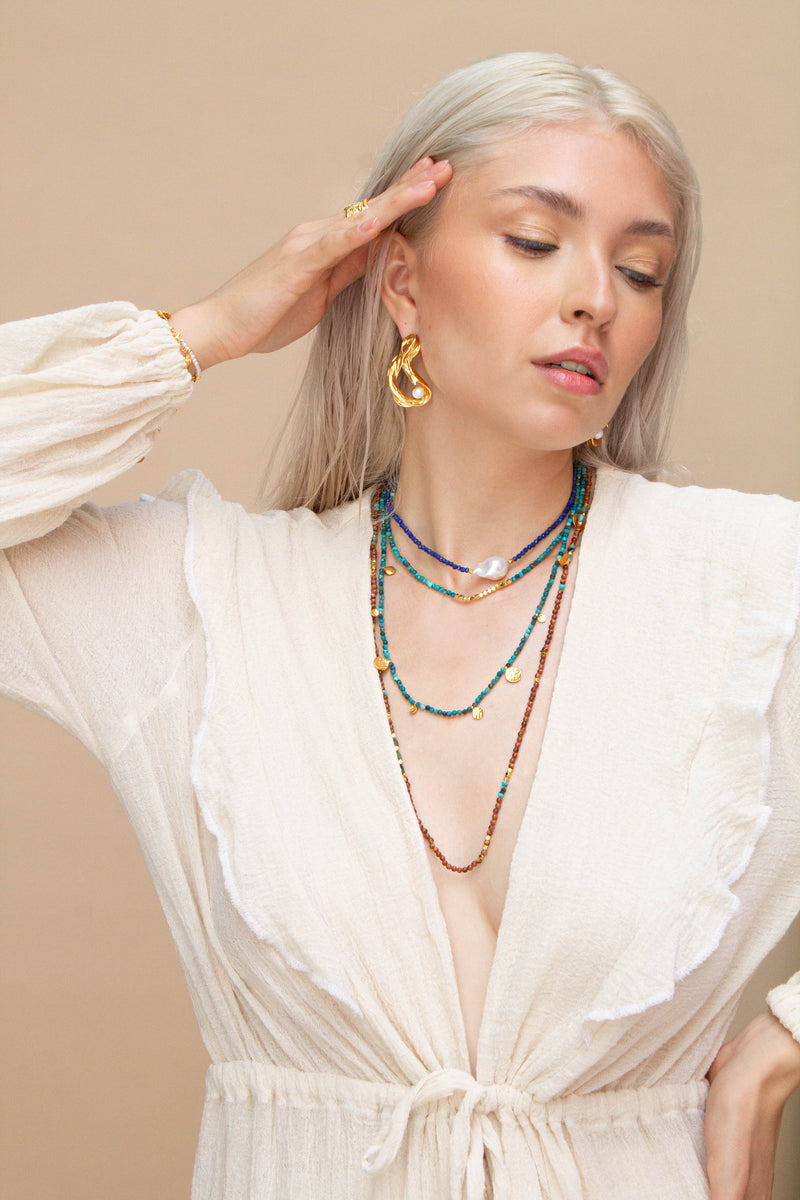 Collar Turquesa Delicada