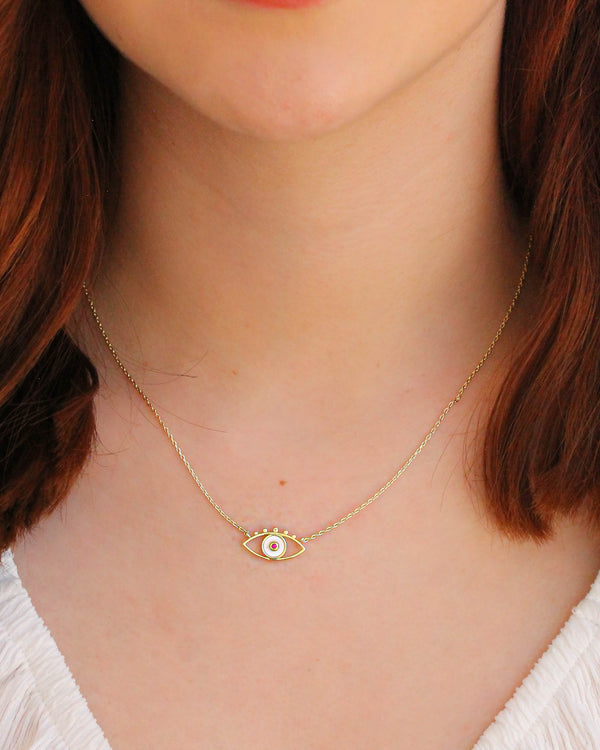 Collar Made Perla Ojo