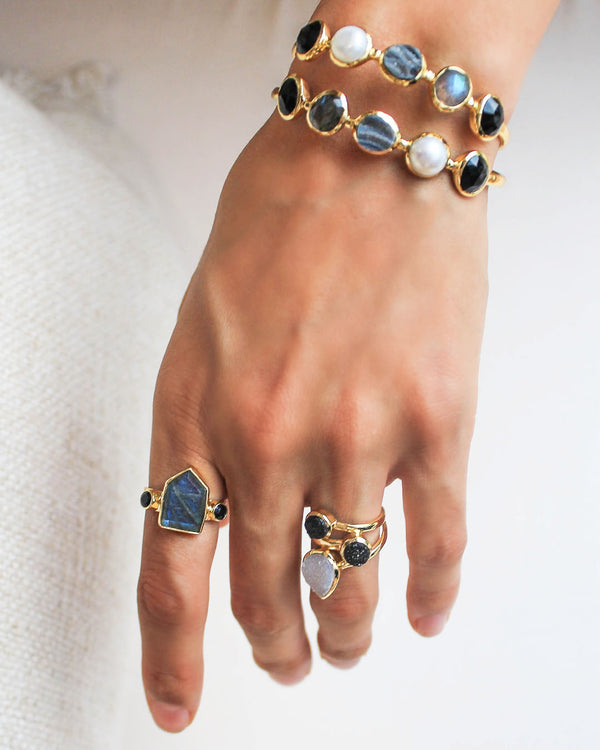 Anillo Labradorita