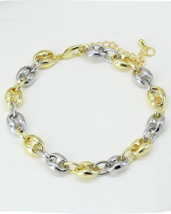 Pulsera beans bicolor
