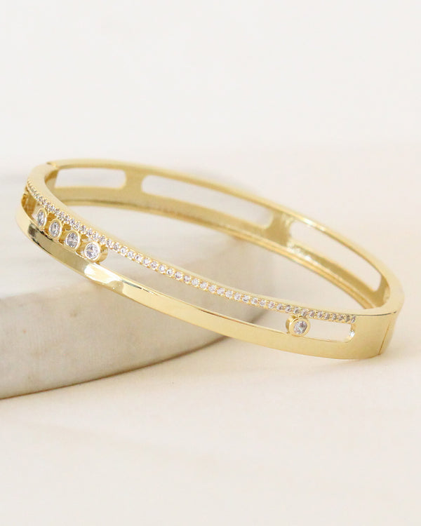 Pulsera Doble Zirconias