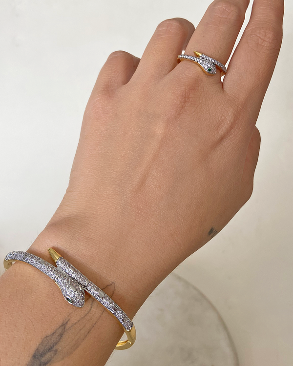 Set Serpiente Zirconias