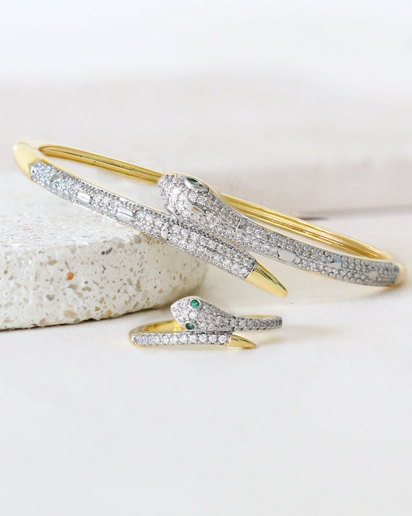 Set Serpiente Zirconias