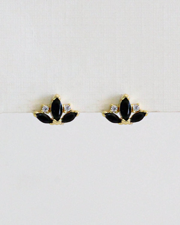 Aretes Triple Zc Negra