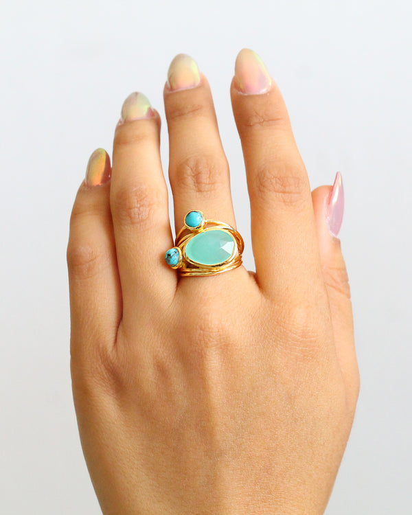 Anillo COPPER TURQUOISE