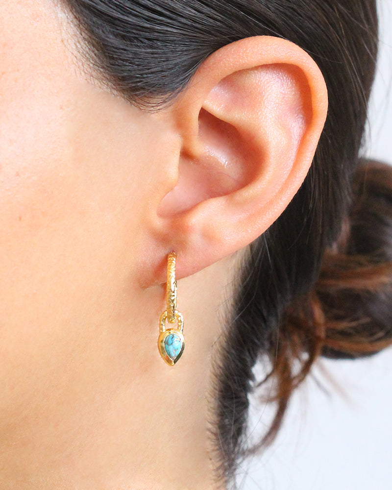 Aretes Turquesa
