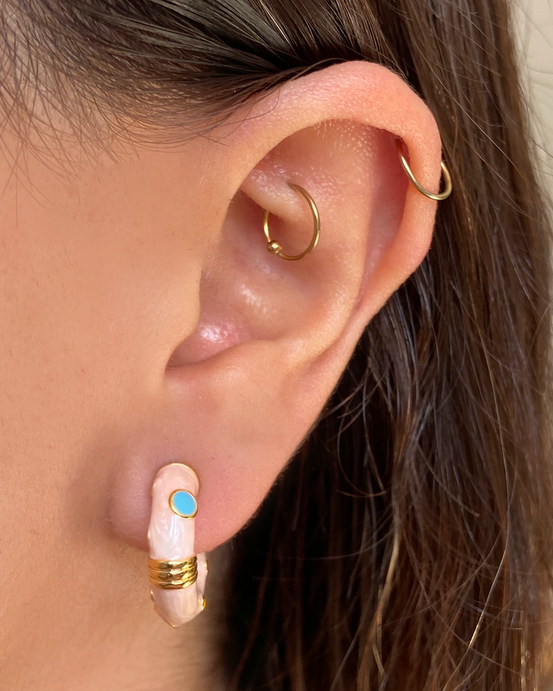 Arracada Frootloops Rosa