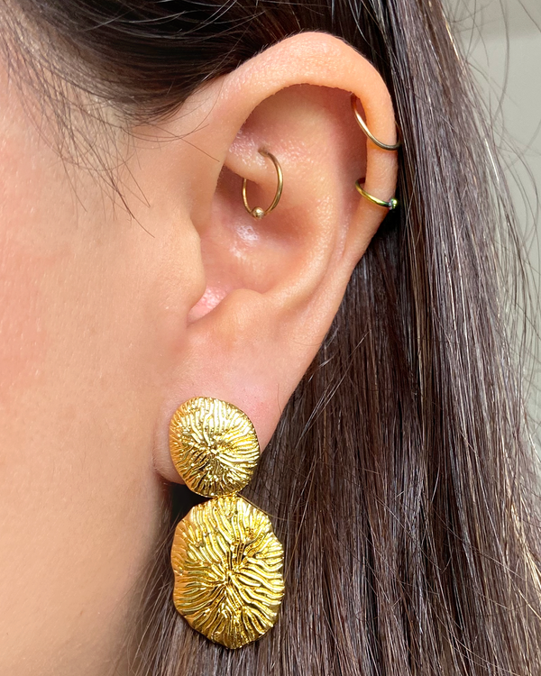 Aretes Figuras Coral
