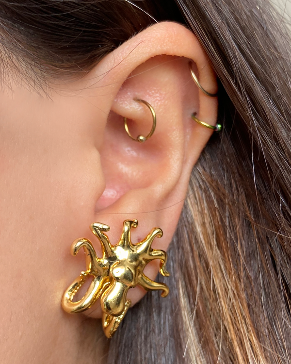 Aretes Pulpo