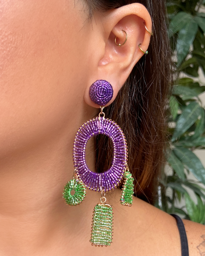 Artetes Circulo Morado verde