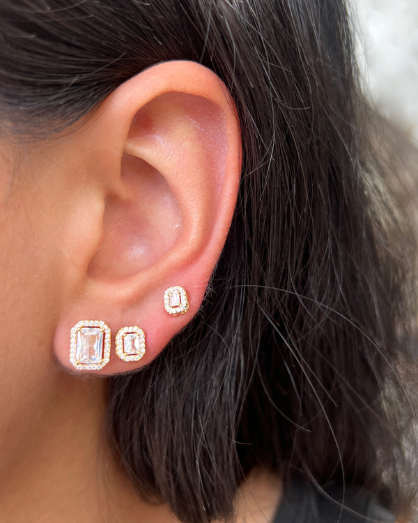 Set Aretes Zirconias