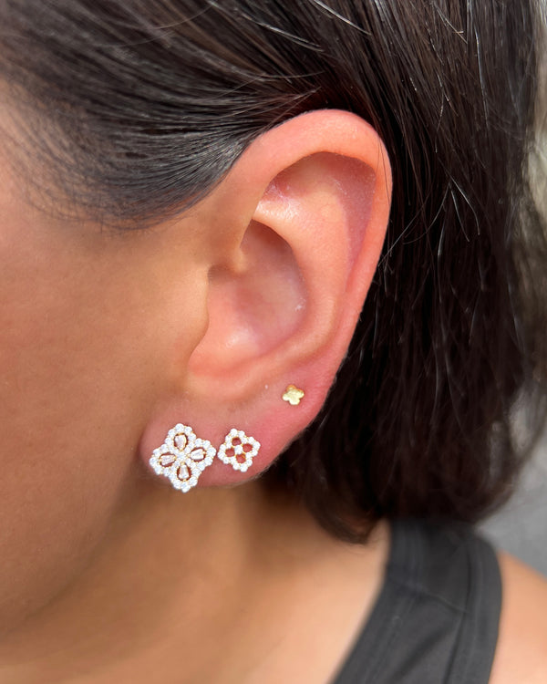 Set Aretes Trebol