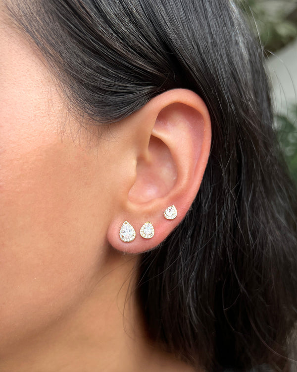 Set Aretes Gota