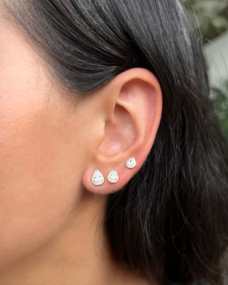 Set Aretes Gota