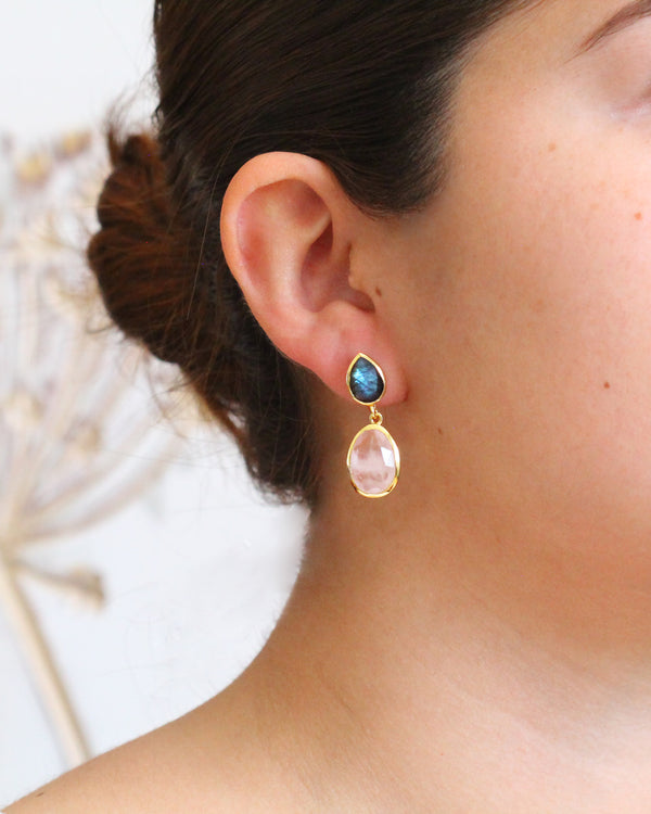 Aretes QUARTZ DOUBLE