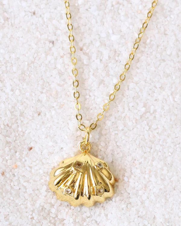 Collar Concha Zirconias