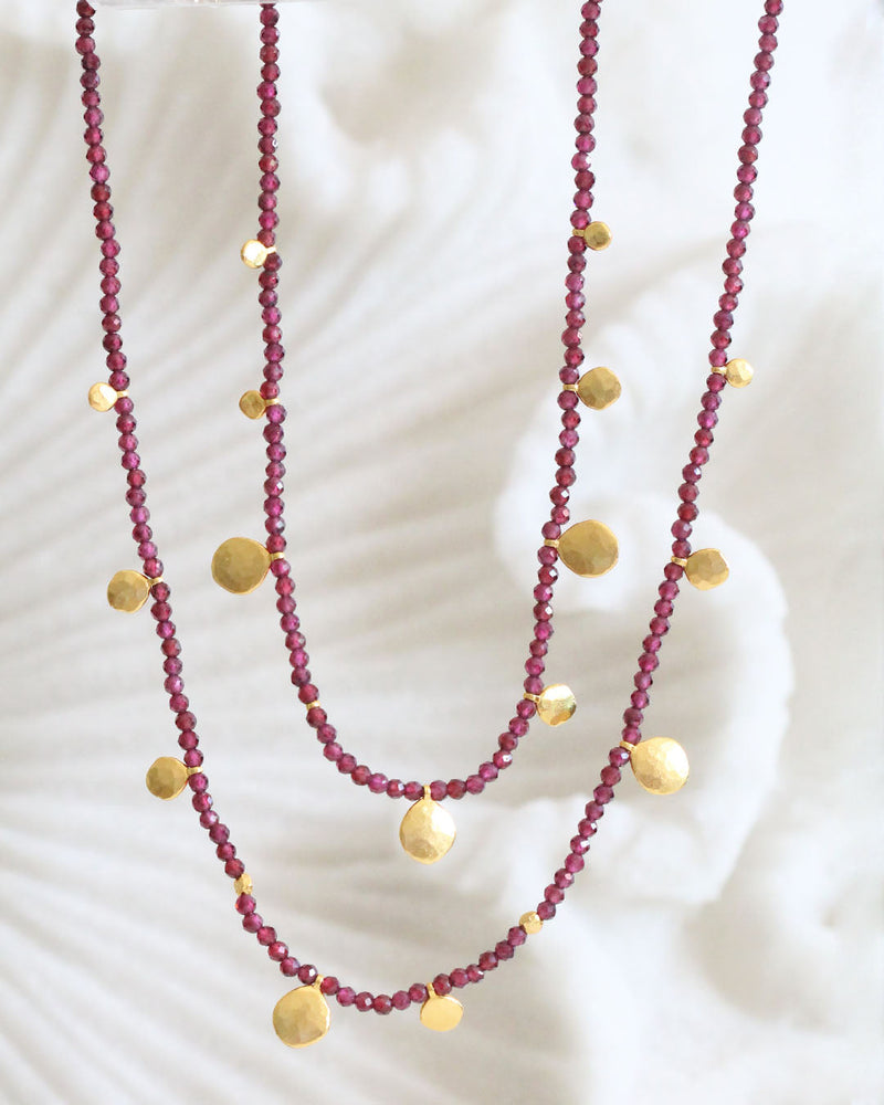 Collar Doble Granate