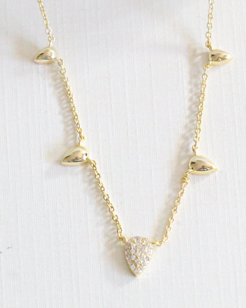 Collar Bean Zirconia