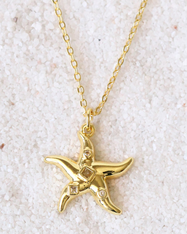 Collar Estrella Zirconias